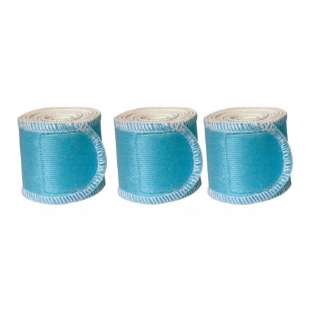 Fabrication Enterprises Nylatex Wraps, 2-1/2" x 48", Blue, Package of 3 00-1206